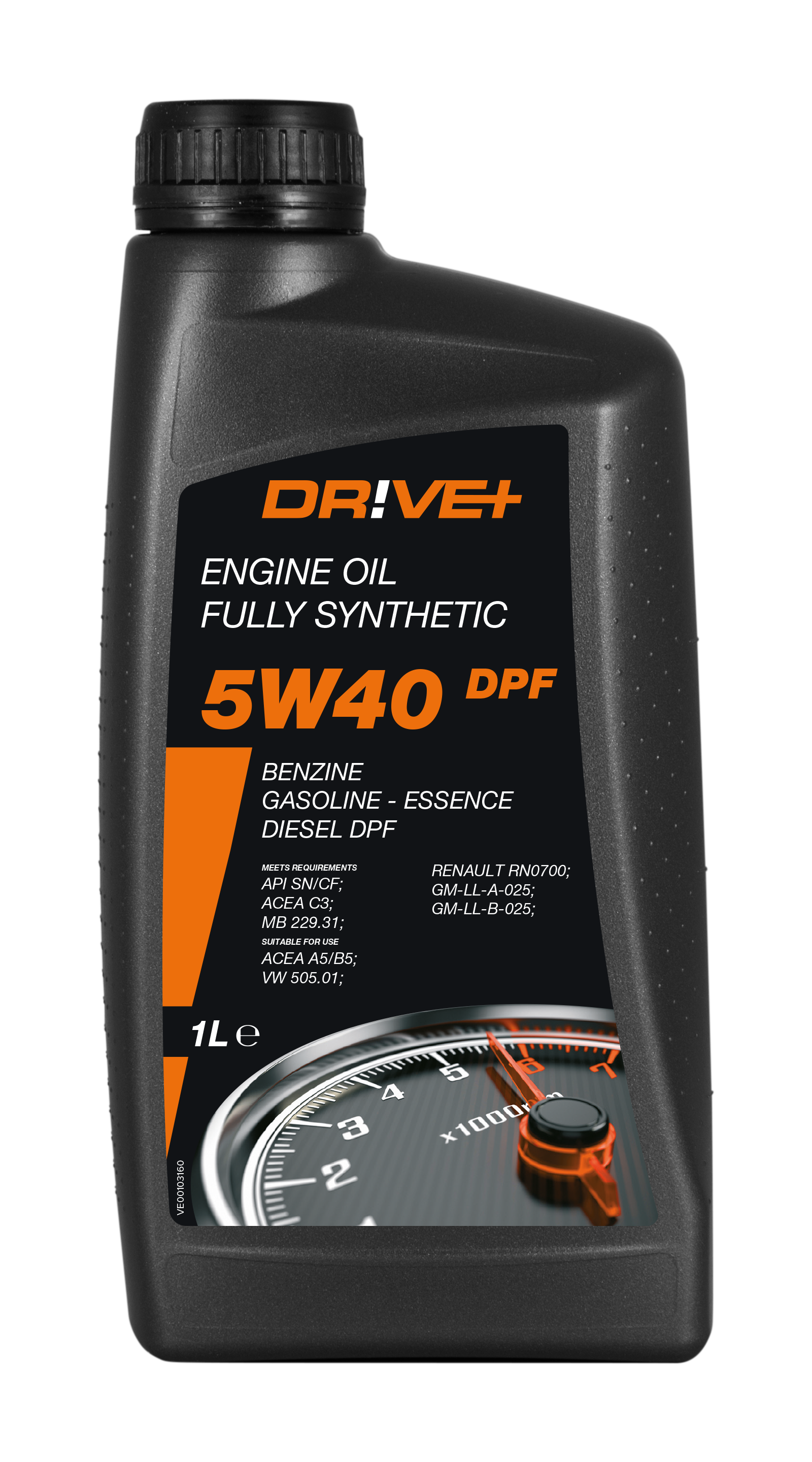 5W-40 Drive+ DPF Fully Synthetic Motoröl 1 Liter