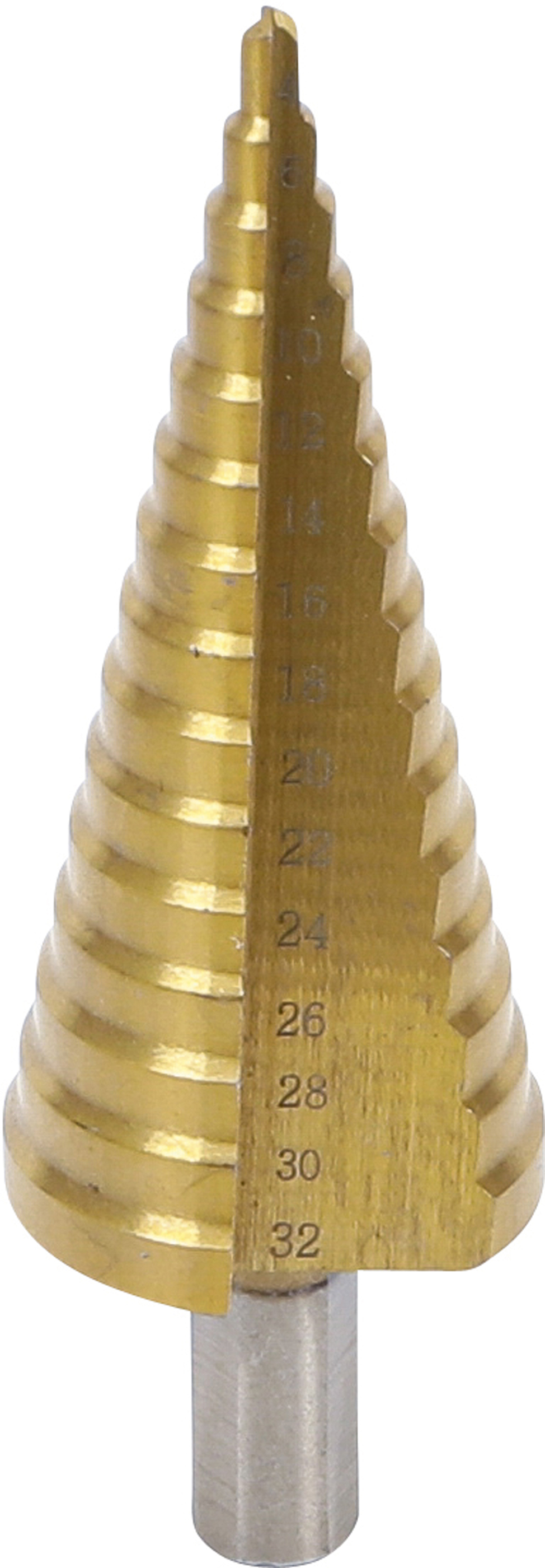 BGS Stufenbohrer | titannitriert | Ø 4 - 32 mm