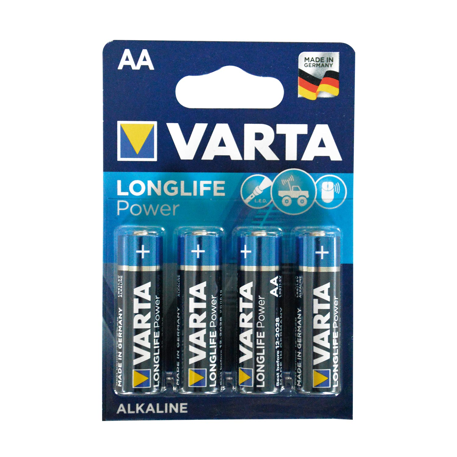 Varta LongLife Power 4906 Batterien R6 AA Mignon 1,5V 4er