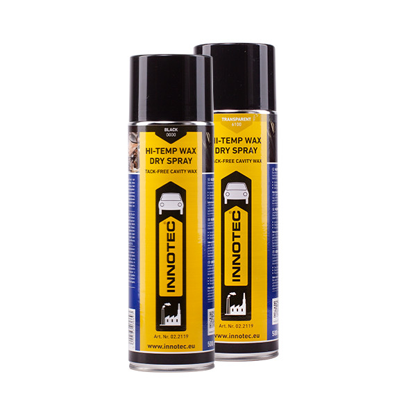 Innotec Hi-Temp Wax Dry schwarz 500 ml