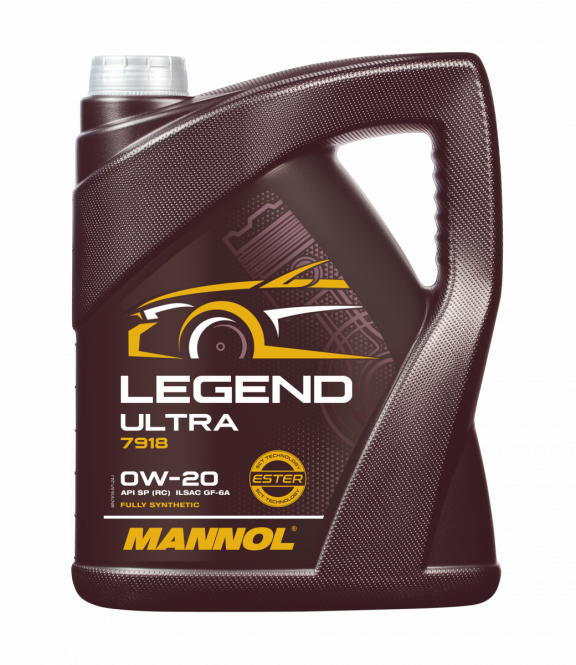 0W-20 Mannol 7918 Legend Ultra Motoröl 5 Liter