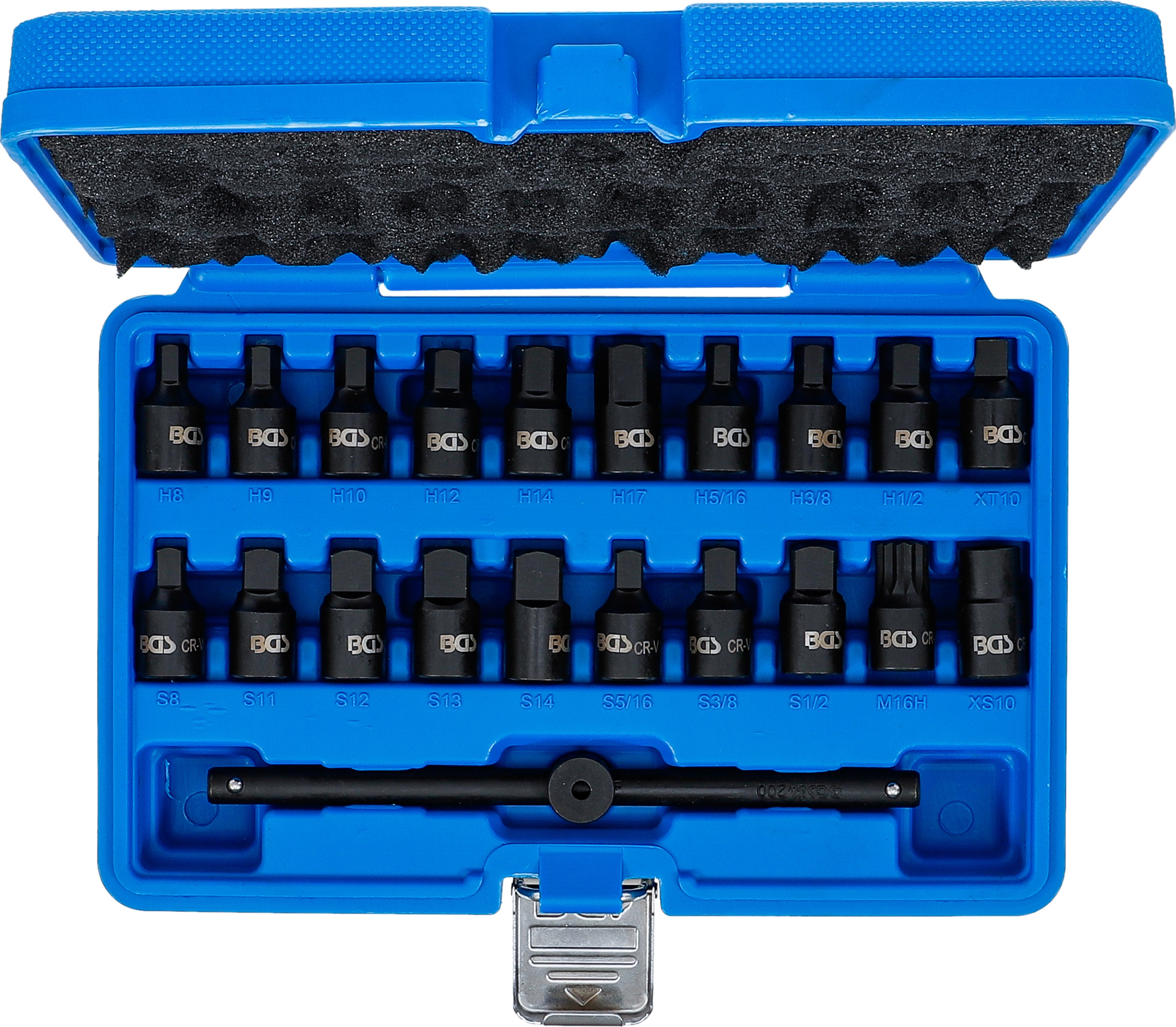 BGS Ölwannen-Spezial-Einsatz-Satz | Antrieb Innenvierkant 10 mm (3/8") | 21-tlg.