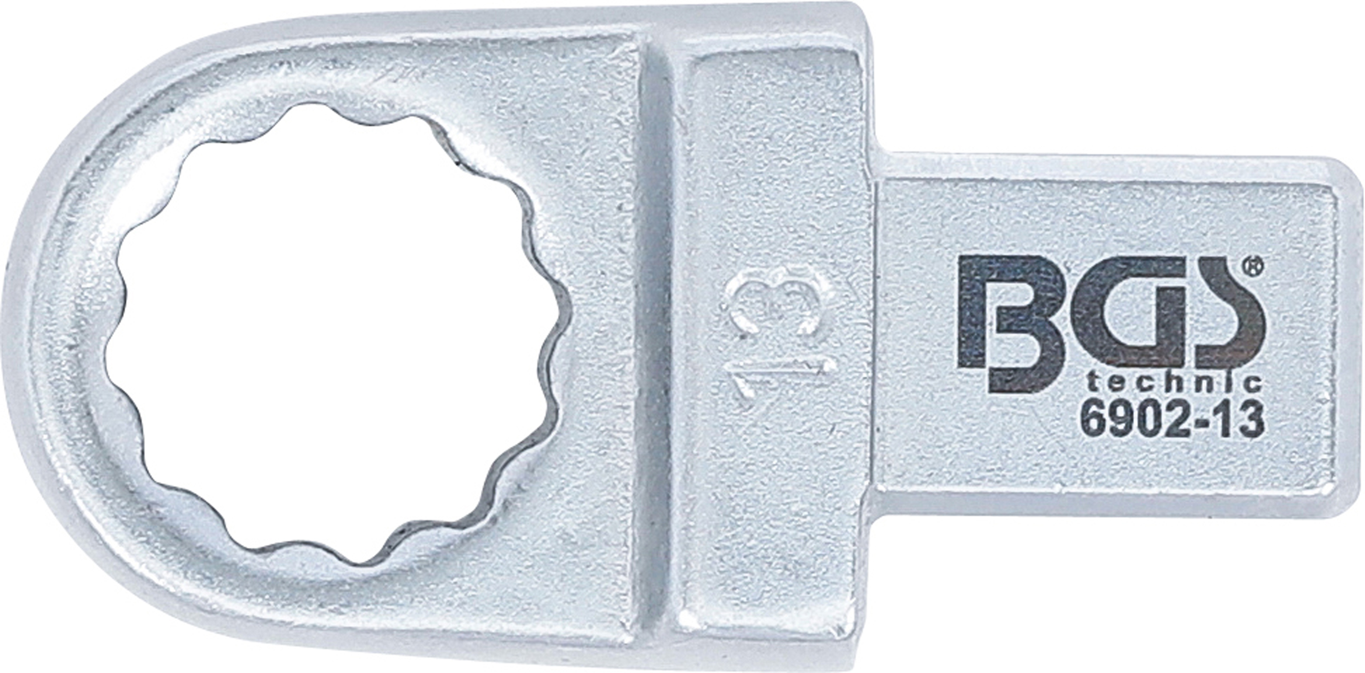 BGS Einsteck-Ringschlüssel | 13 mm | Aufnahme 9 x 12 mm BGS Einsteck-Ringschlüssel | 13 mm | Aufnahme 9 x 12 mm