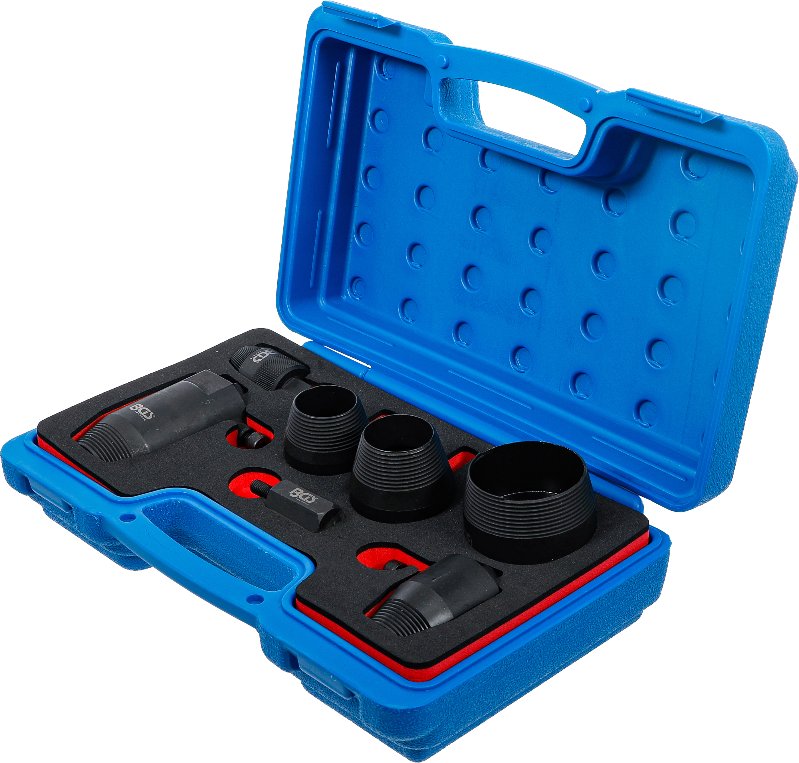 BGS Kurbel-/Nockenwellen-Radialdichtring-Ausziehsatz | für VAG | 7-tlg.