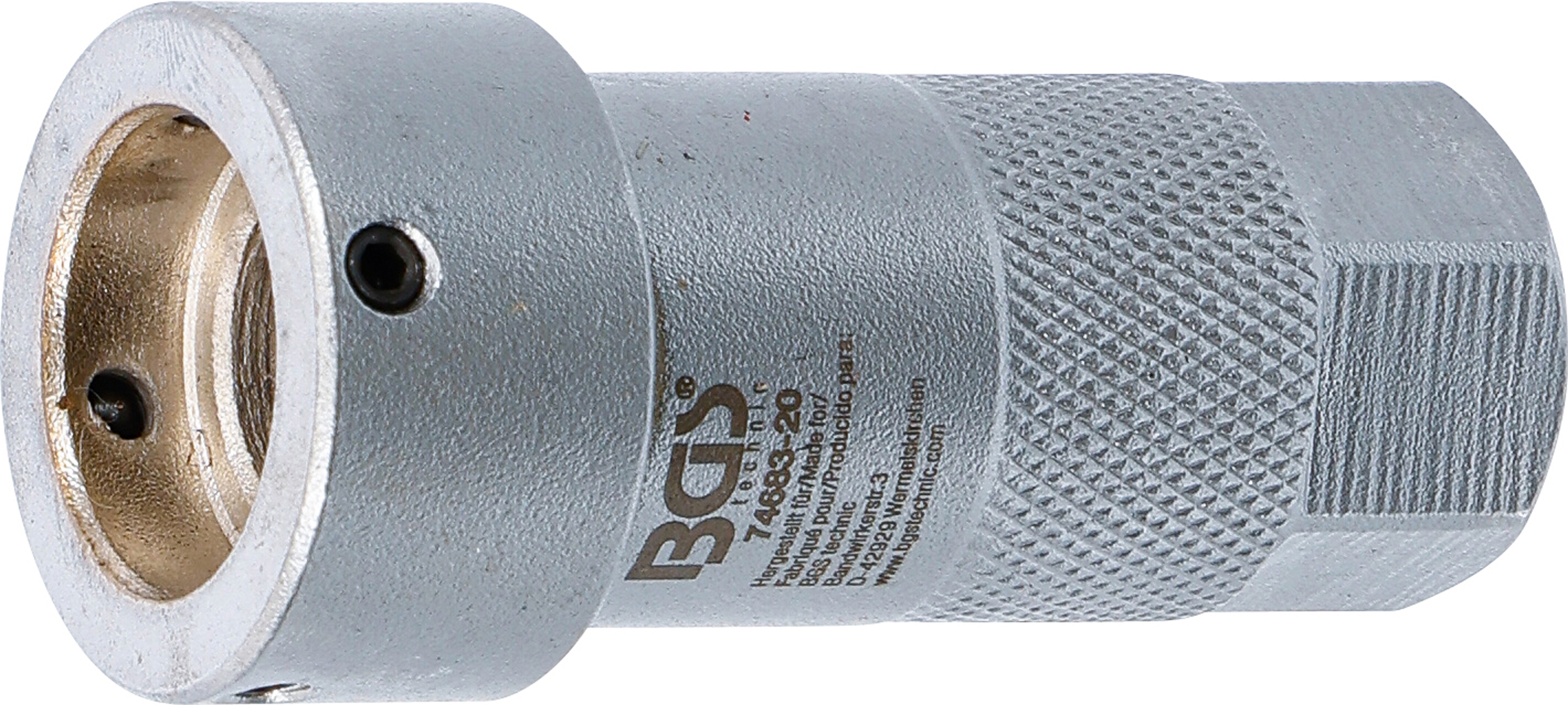 BGS Schneideisenhalter | Antrieb Innenvierkant 10 mm (3/8") | 20 mm