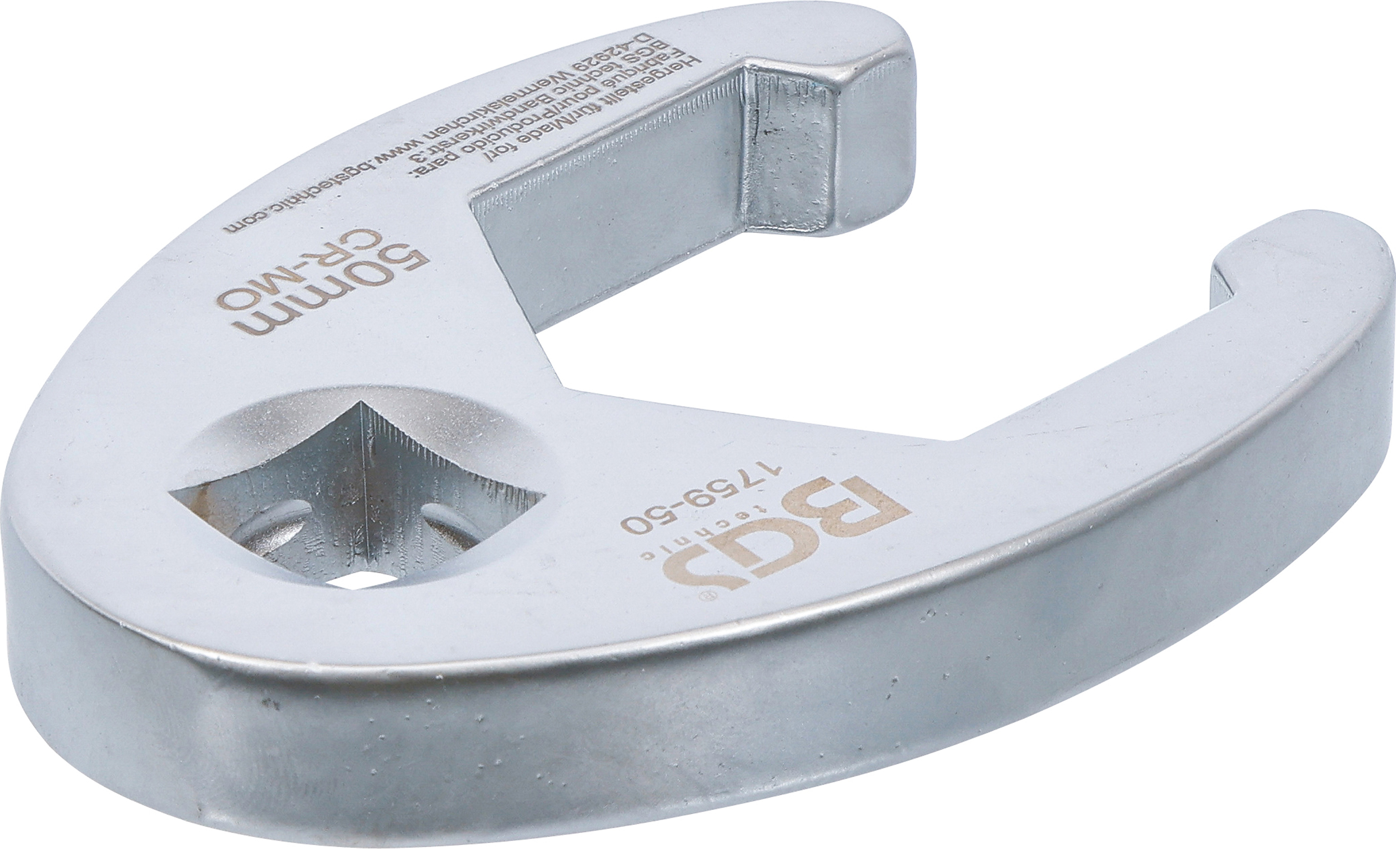 BGS Hahnenfußschlüssel | Antrieb Innenvierkant 20 mm (3/4") | SW 50 mm