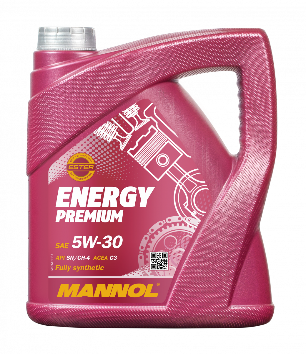 5W-30 Mannol 7908 Energy Premium Motoröl 4 Liter