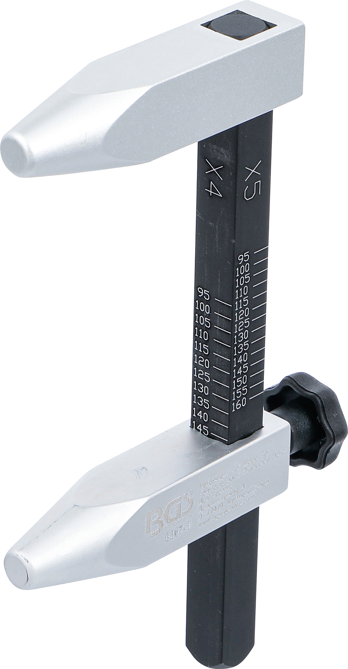BGS Lochkreis-Messschieber, Aluminium-Ausführung