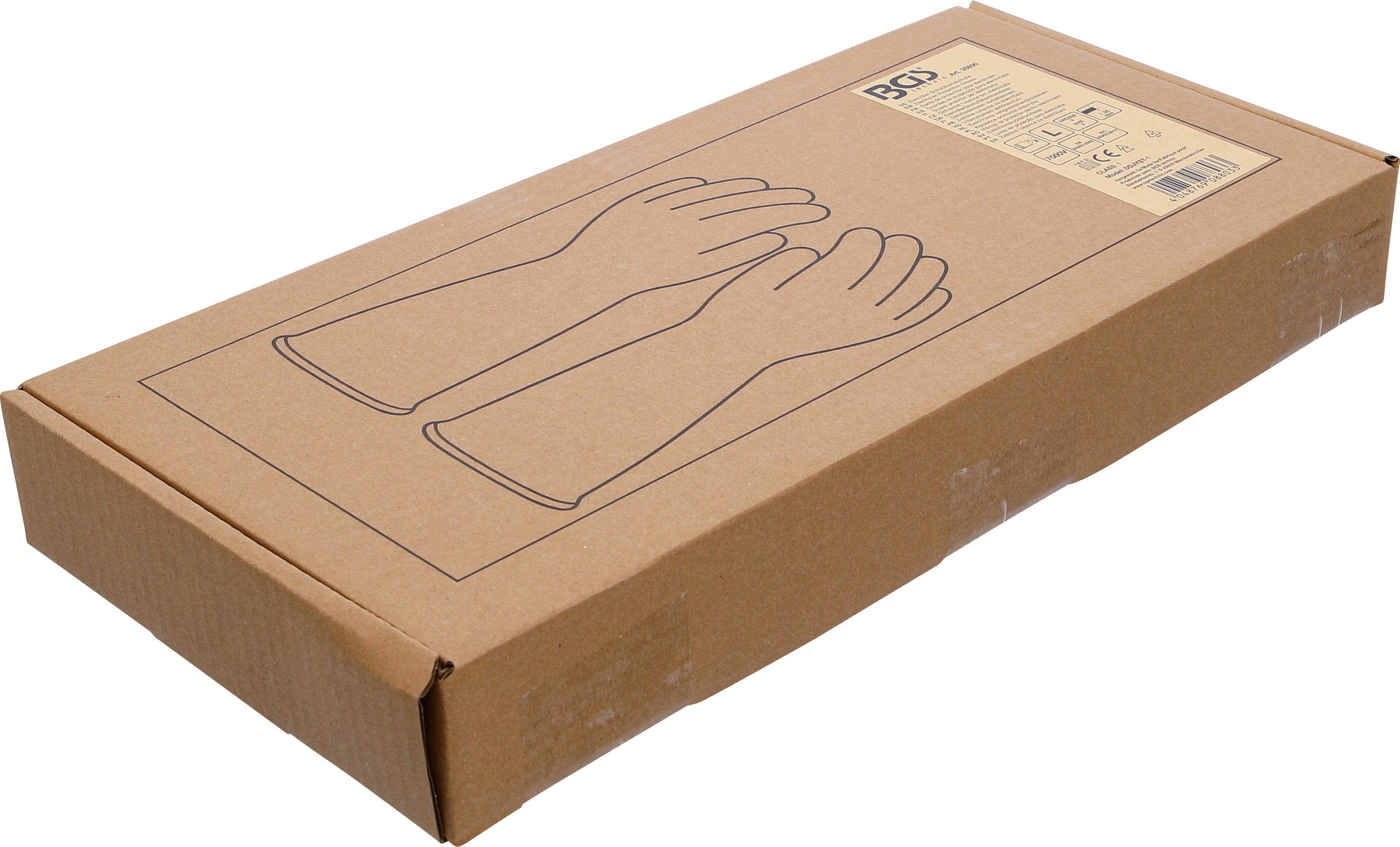 BGS Elektriker-Schutzhandschuhe | mit Naturlatex Schutzisolierung | Größe 9 (L) BGS Elektriker-Schutzhandschuhe | mit Naturlatex Schutzisolierung | Größe 9 (L)