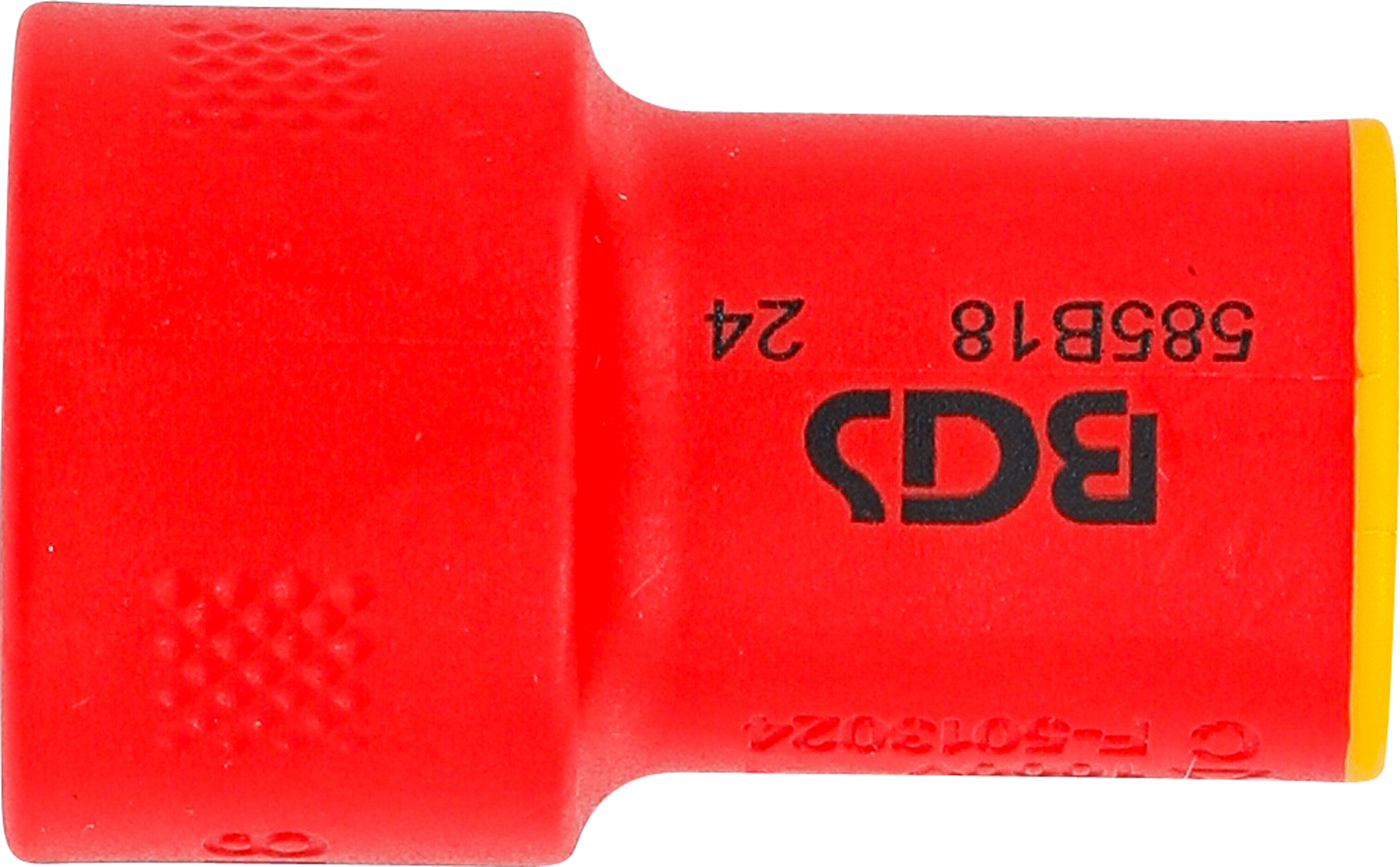BGS VDE-Steckschlüssel-Einsatz Sechskant | Antrieb Innenvierkant 10 mm (3/8") | SW 18 mm