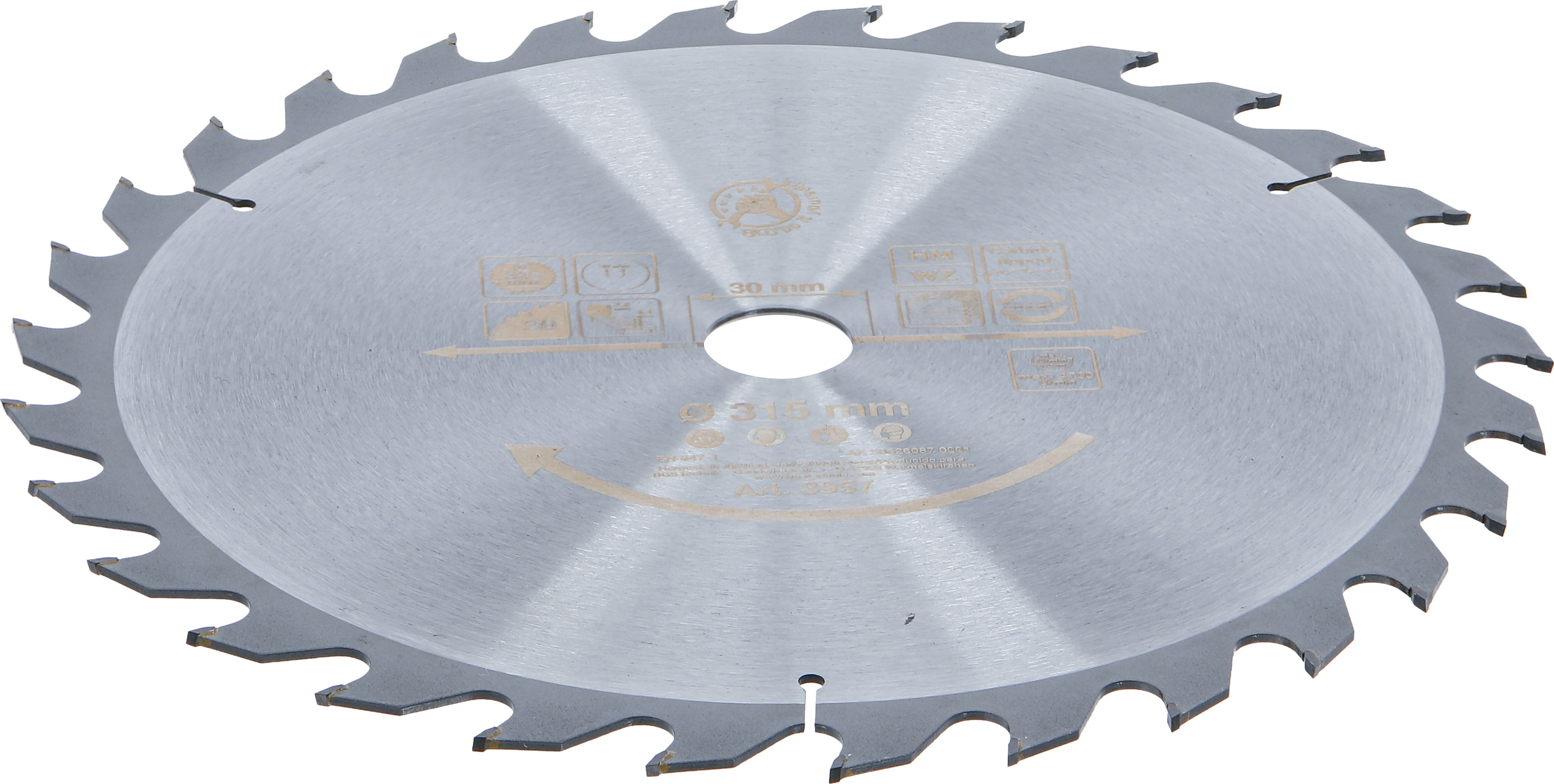 BGS Hartmetall-Kreissägeblatt | Ø 315 x 30 x 3,0 mm | 30 Zähne