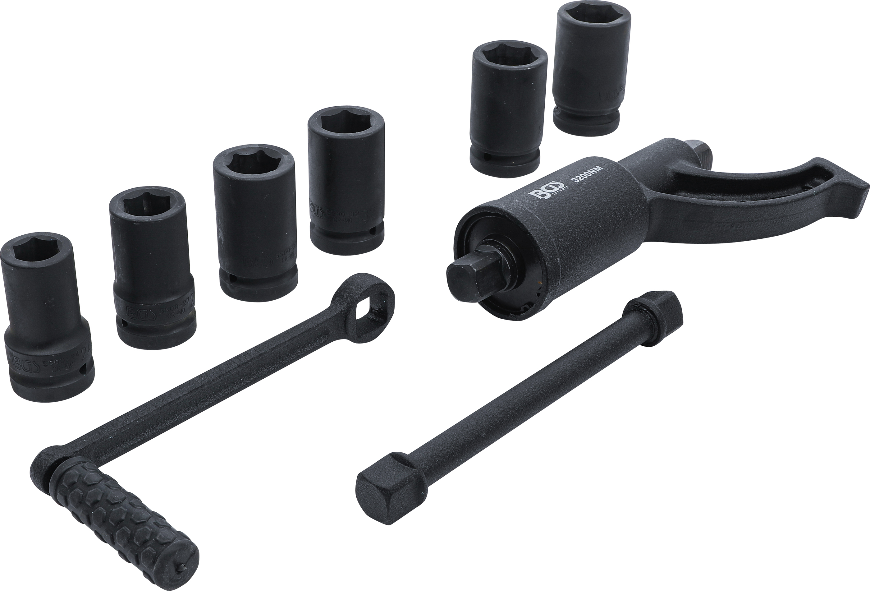 BGS Drehmoment-Vervielfältiger-Satz | 25 mm (1") | 10-tlg. BGS Drehmoment-Vervielfältiger-Satz | 25 mm (1") | 10-tlg.