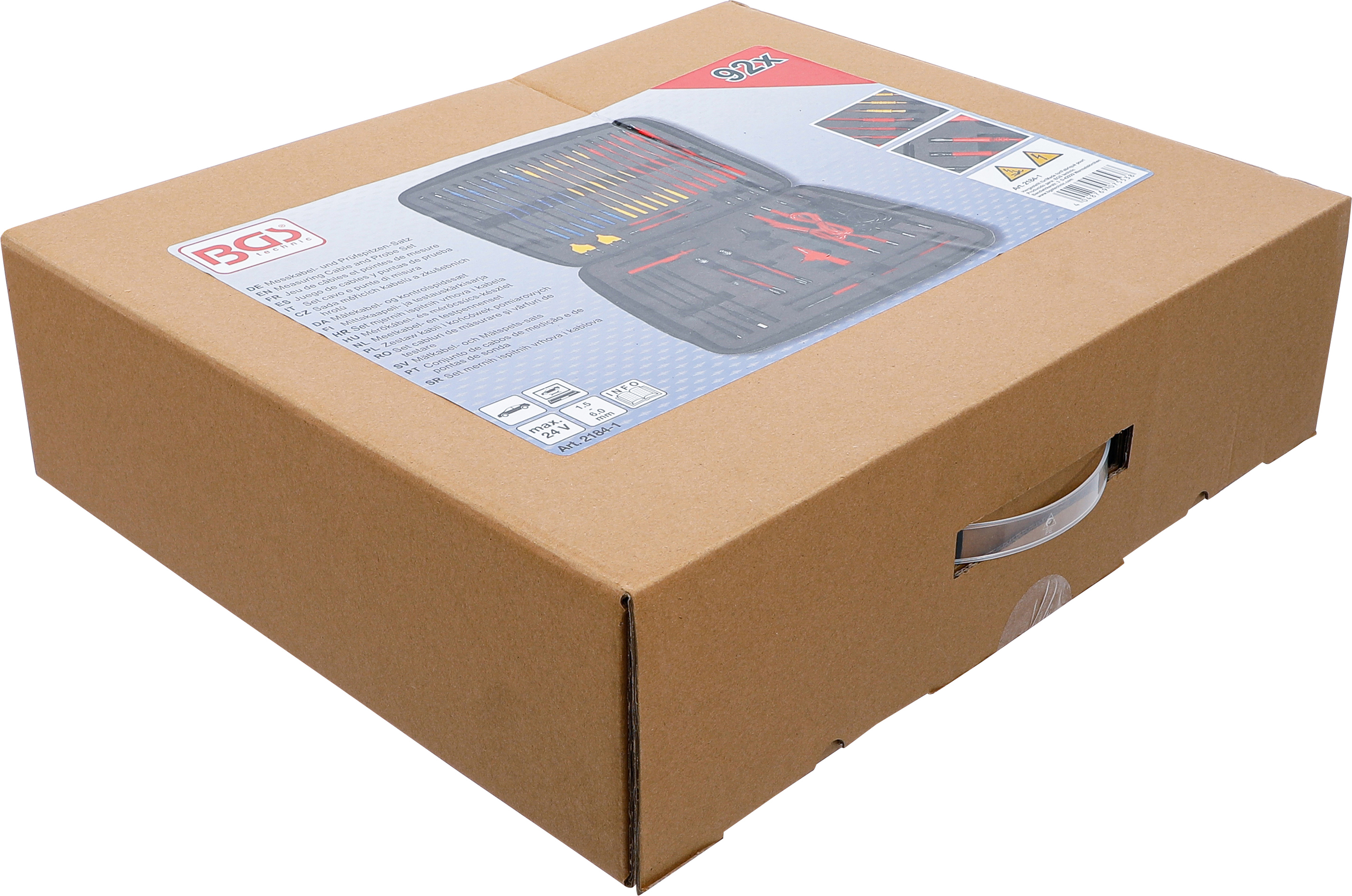 BGS Messkabel- und Prüfspitzen-Satz | 92-tlg.