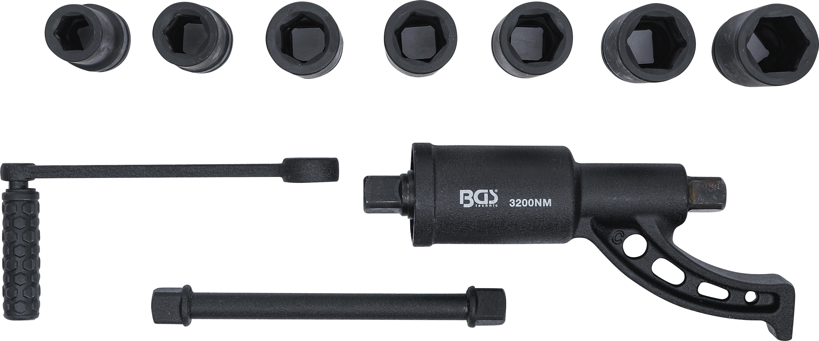 BGS Drehmoment-Vervielfältiger-Satz | 25 mm (1") | 10-tlg. BGS Drehmoment-Vervielfältiger-Satz | 25 mm (1") | 10-tlg.
