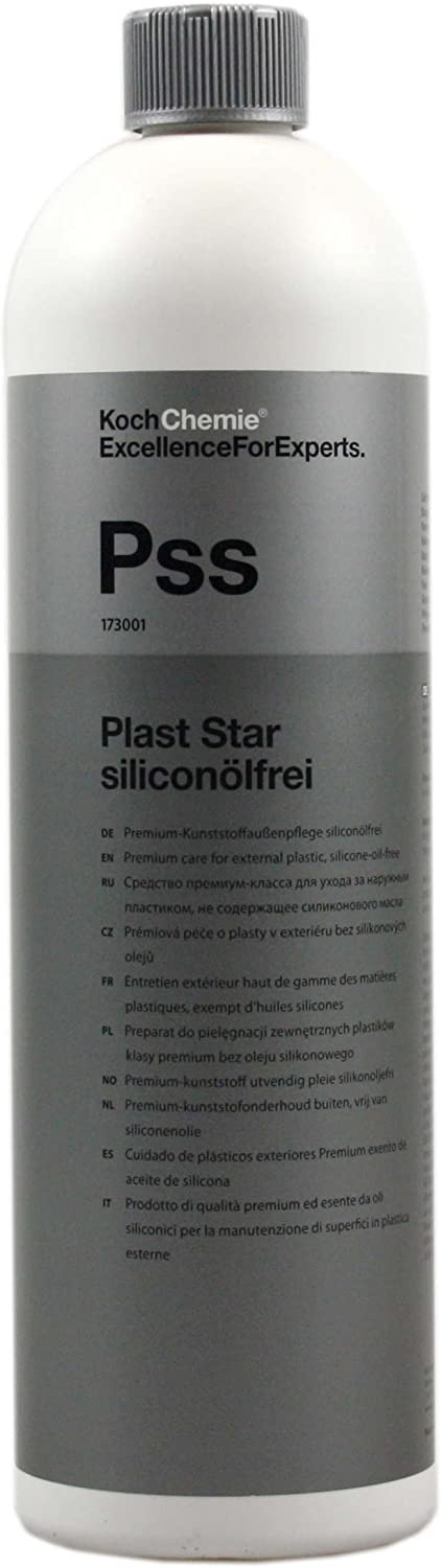 Koch Chemie Plast Star siliconölfrei Premium Kunststoffaußenpflege 1 Liter ABVERKAUF!!!