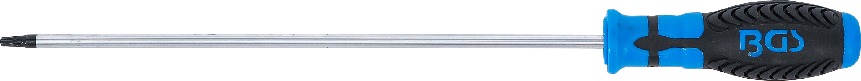 BGS Schraubendreher | T-Profil (für Torx) T25 | Klingenlänge 250 mm