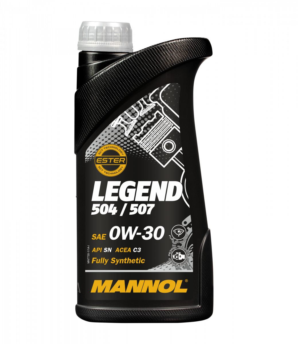 0W-30 Mannol 7730 Legend 504 507 für VW Audi Skoda Motoröl 1 Liter