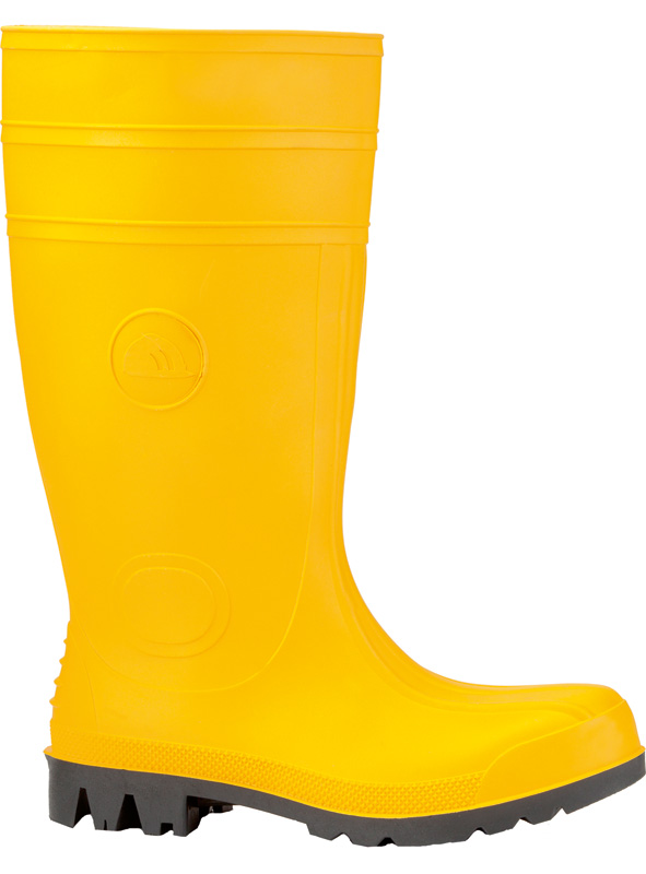 Sicherheitsstiefel S5 Gummistiefel Euromaster PVC Stiefel gelb