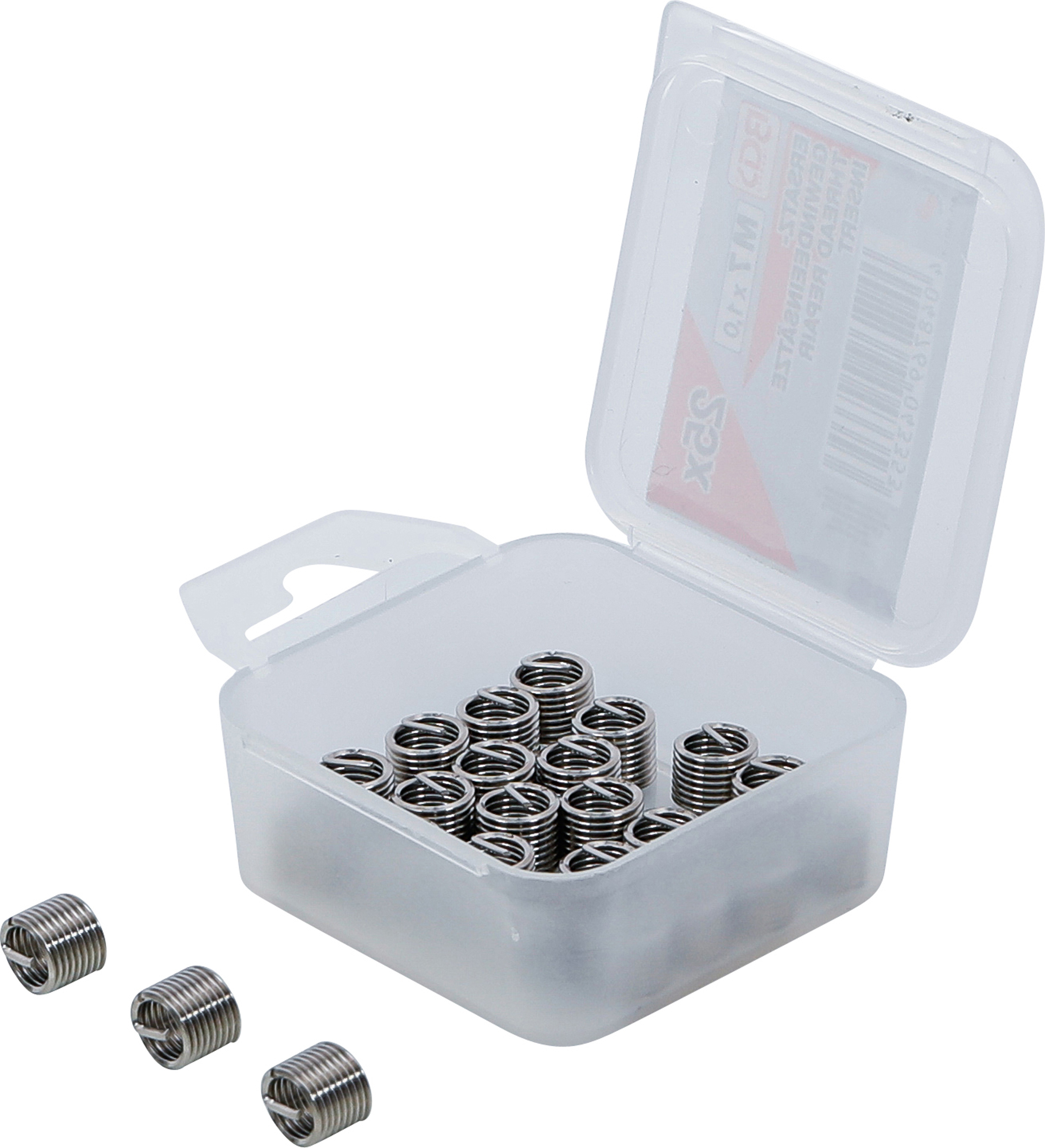 BGS Ersatz-Gewindeeinsätze | M7 x 1,0 mm | 25-tlg. BGS Ersatz-Gewindeeinsätze | M7 x 1,0 mm | 25-tlg.