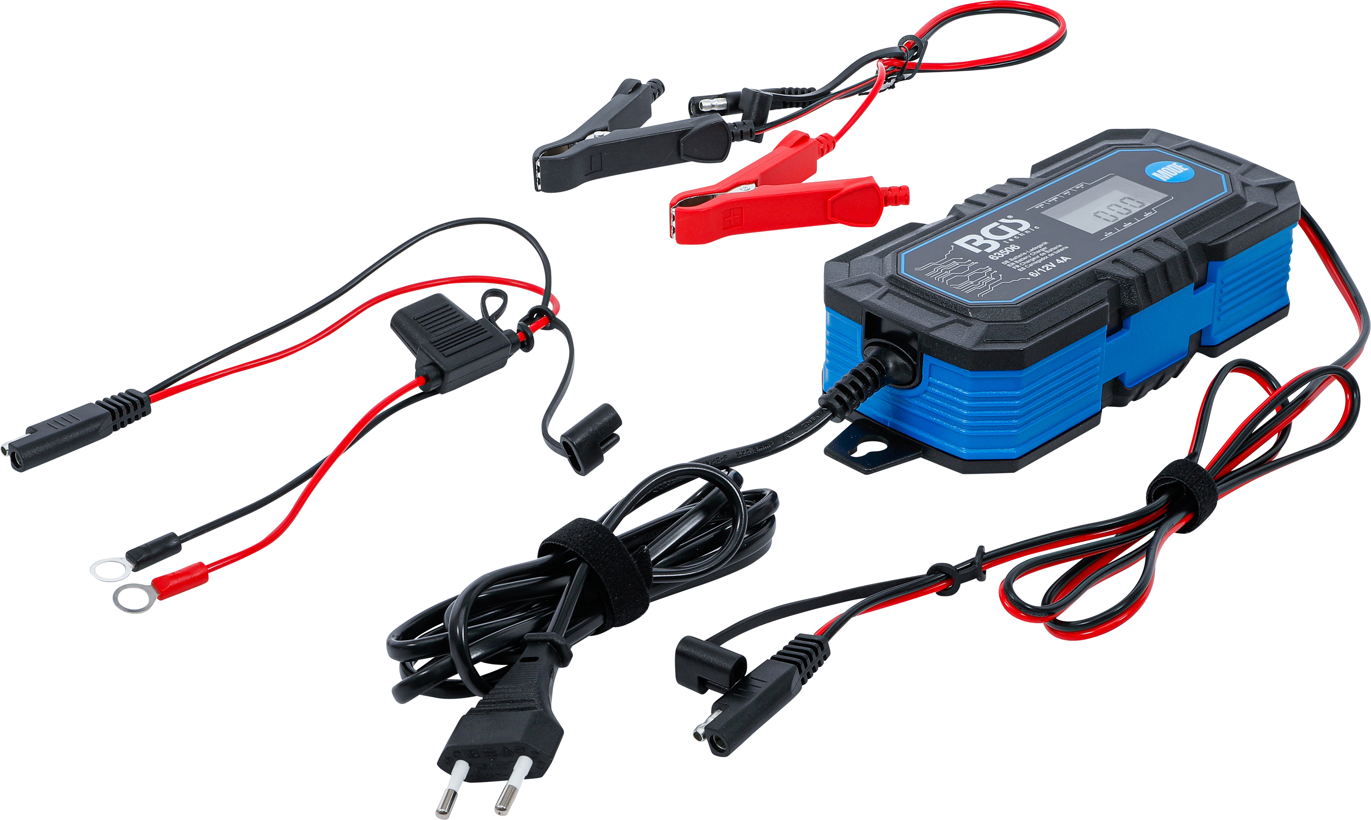 BGS Digitales Batterie-Ladegerät | 6/12 V | 4 A