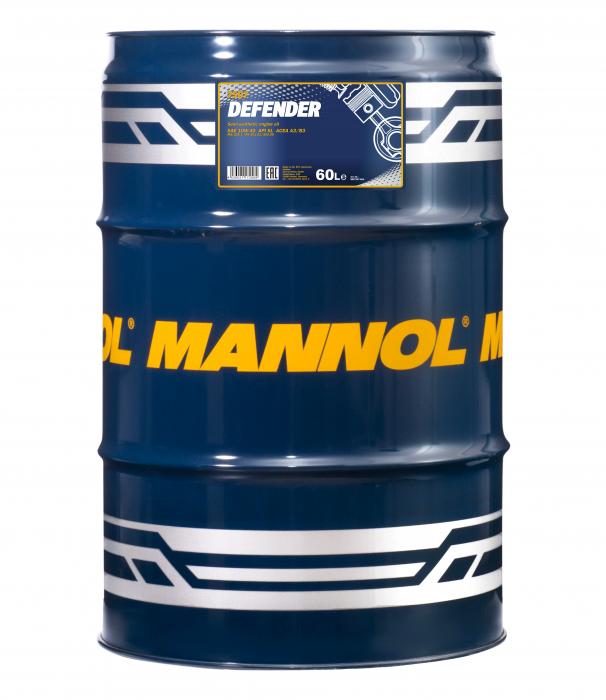 10W-40 Mannol 7507 Defender Motoröl 60 Liter