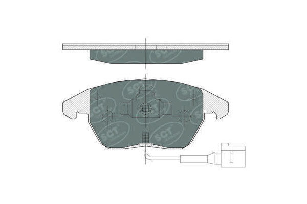 SCT Germany SP 367 Bremsbeläge