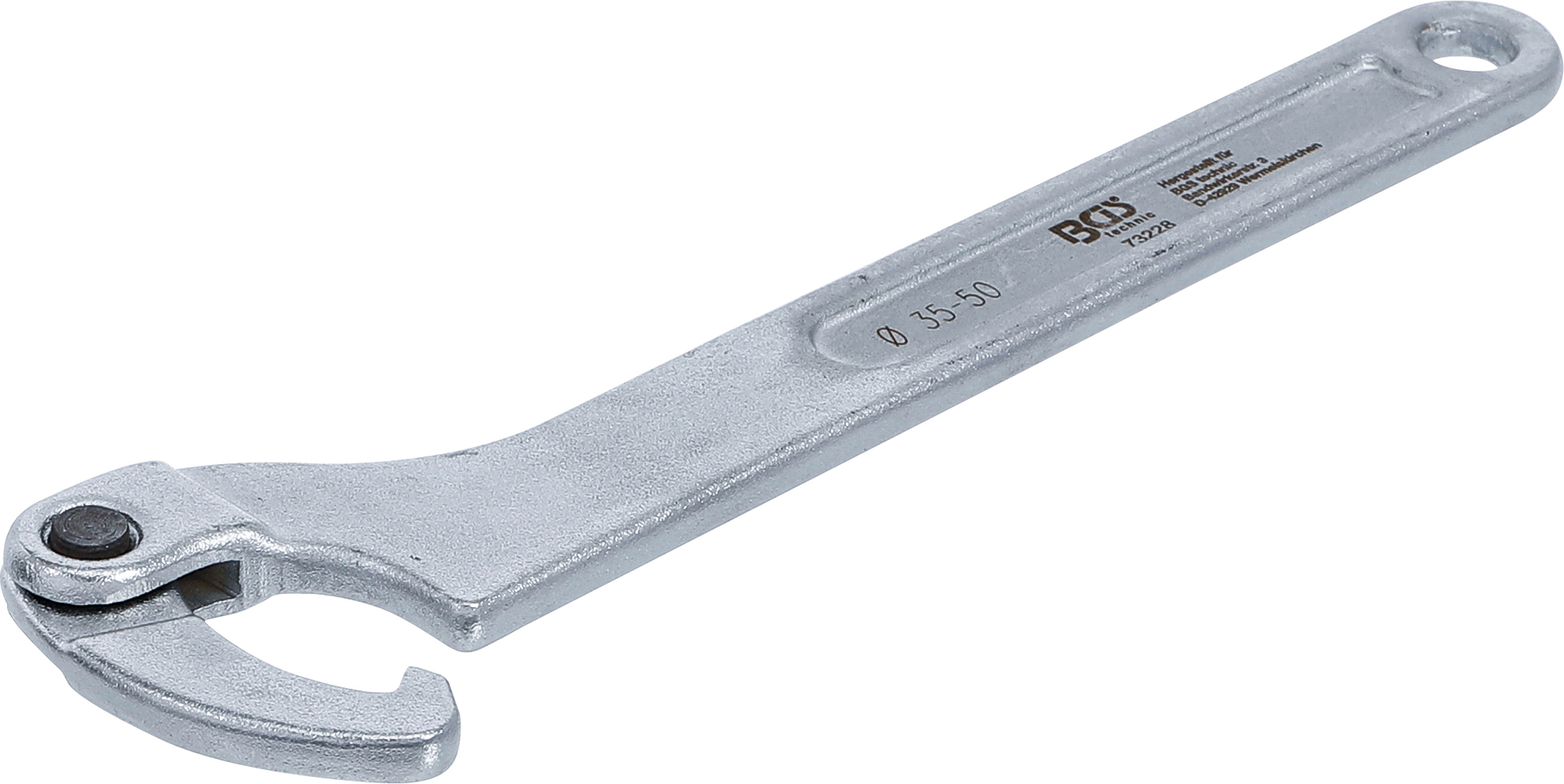 BGS Gelenk-Hakenschlüssel mit Nase | 35 - 50 mm