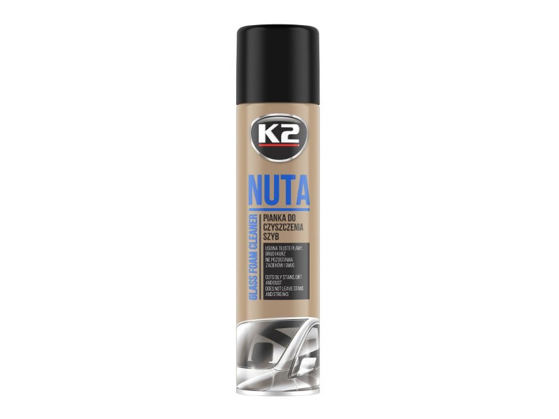 K2 Nuta Glass Foam Cleaner Glasreinigerschaum Spray 600 ml