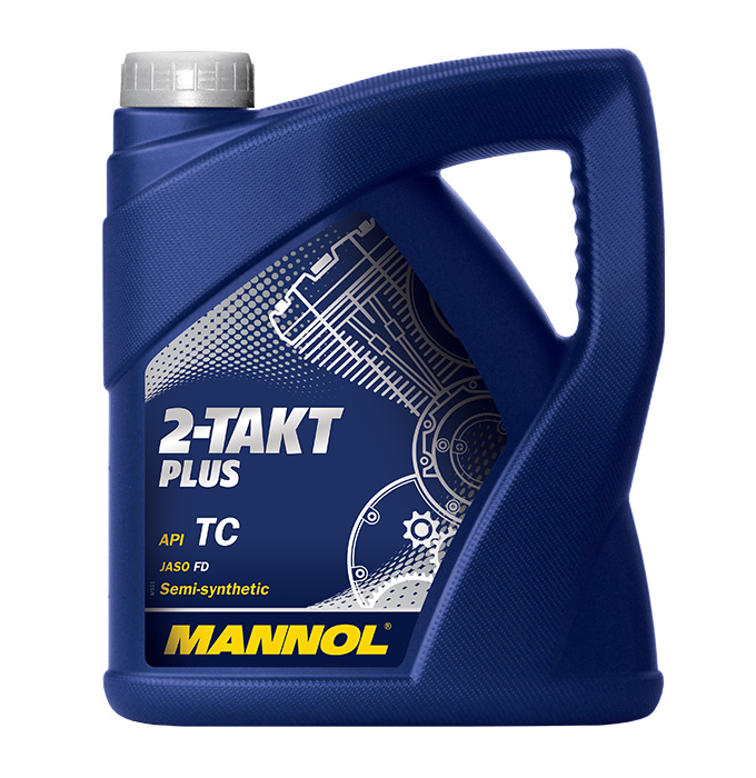 Mannol 2-Takt Plus 7204 Zweitakt Motoröl teilsynthetisch 4 Liter