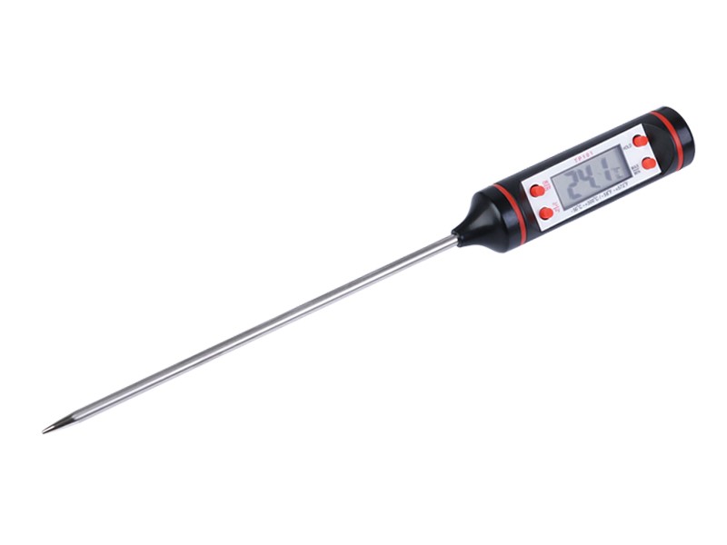 Carmotion Stiftthermometer mit LCD Anzeige 145 mm Nadel