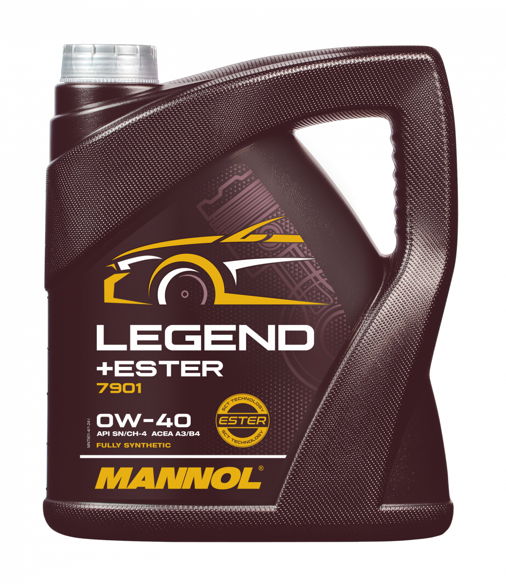 0W-40 Mannol 7901 Legend + Ester Motoröl 4 Liter