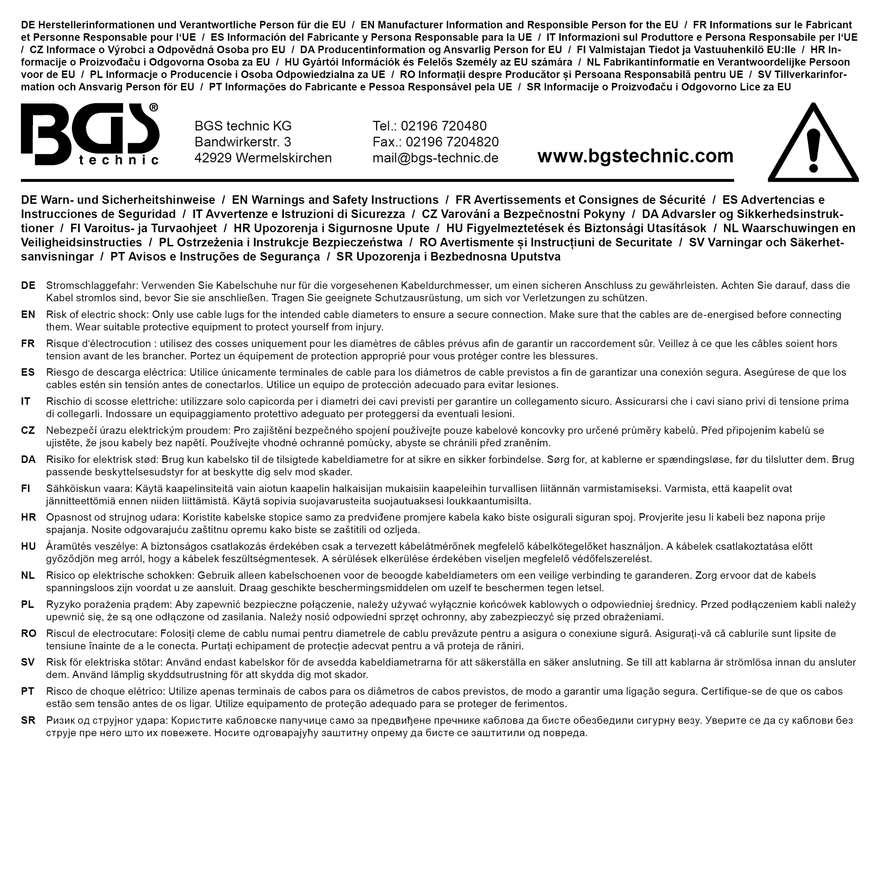 BGS Abzweigverbinder-Sortiment | 50-tlg.