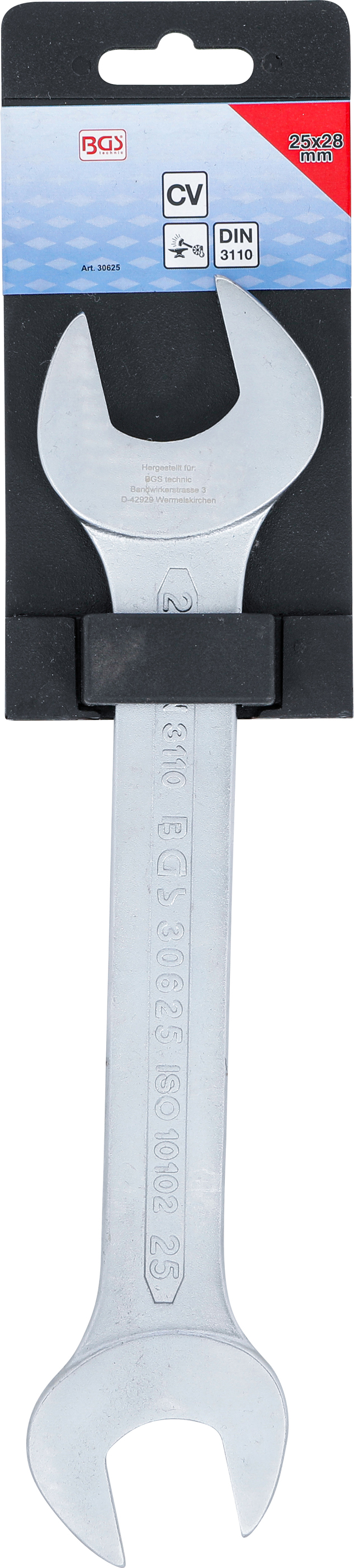 BGS Doppel-Maulschlüssel | SW 25 x 28 mm BGS Doppel-Maulschlüssel | SW 25 x 28 mm