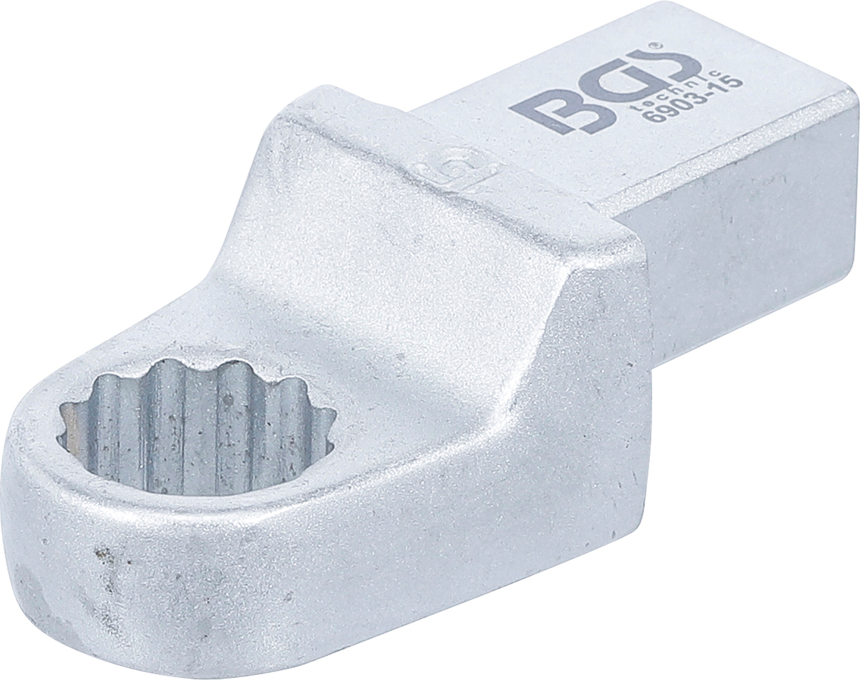BGS Einsteck-Ringschlüssel | 15 mm | Aufnahme 14 x 18 mm
