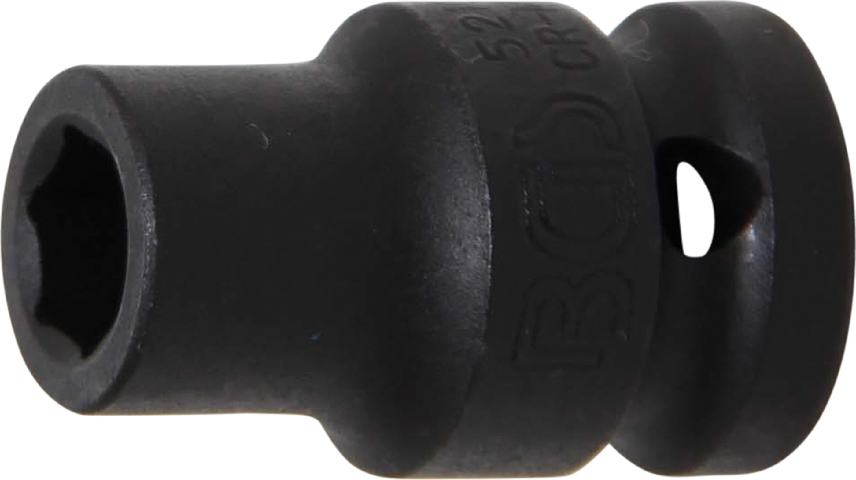 BGS Kraft-Steckschlüssel-Einsatz Sechskant | Antrieb Innenvierkant 12,5 mm (1/2") | SW 10 mm