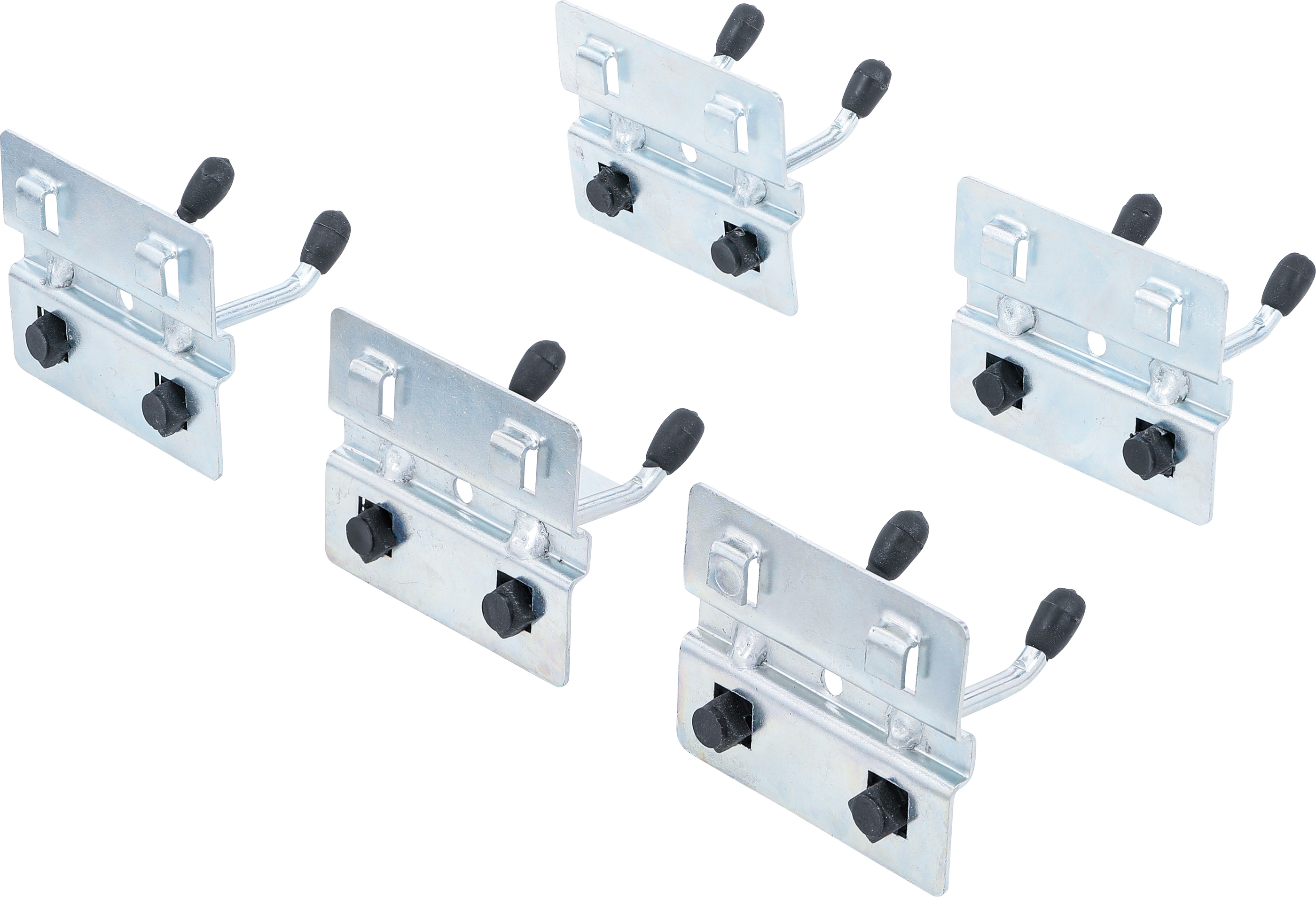 BGS Doppelhaken-Satz | 40 mm | für Schrankwand-System | 5-tlg.