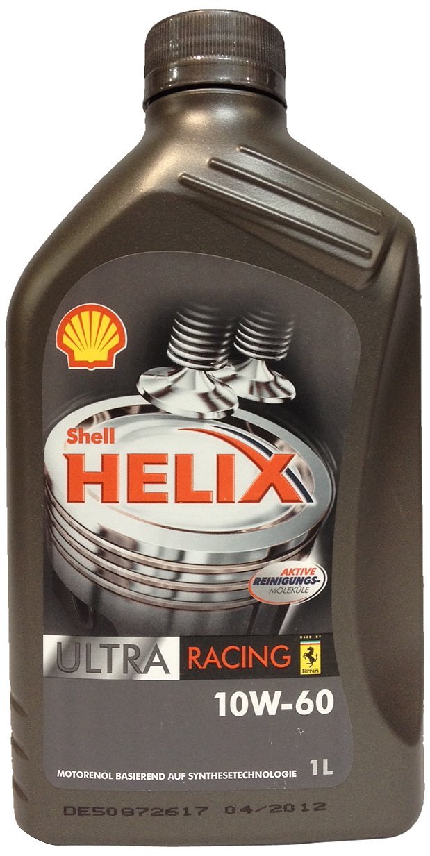 10W-60 Shell Helix Ultra Racing 1 Liter