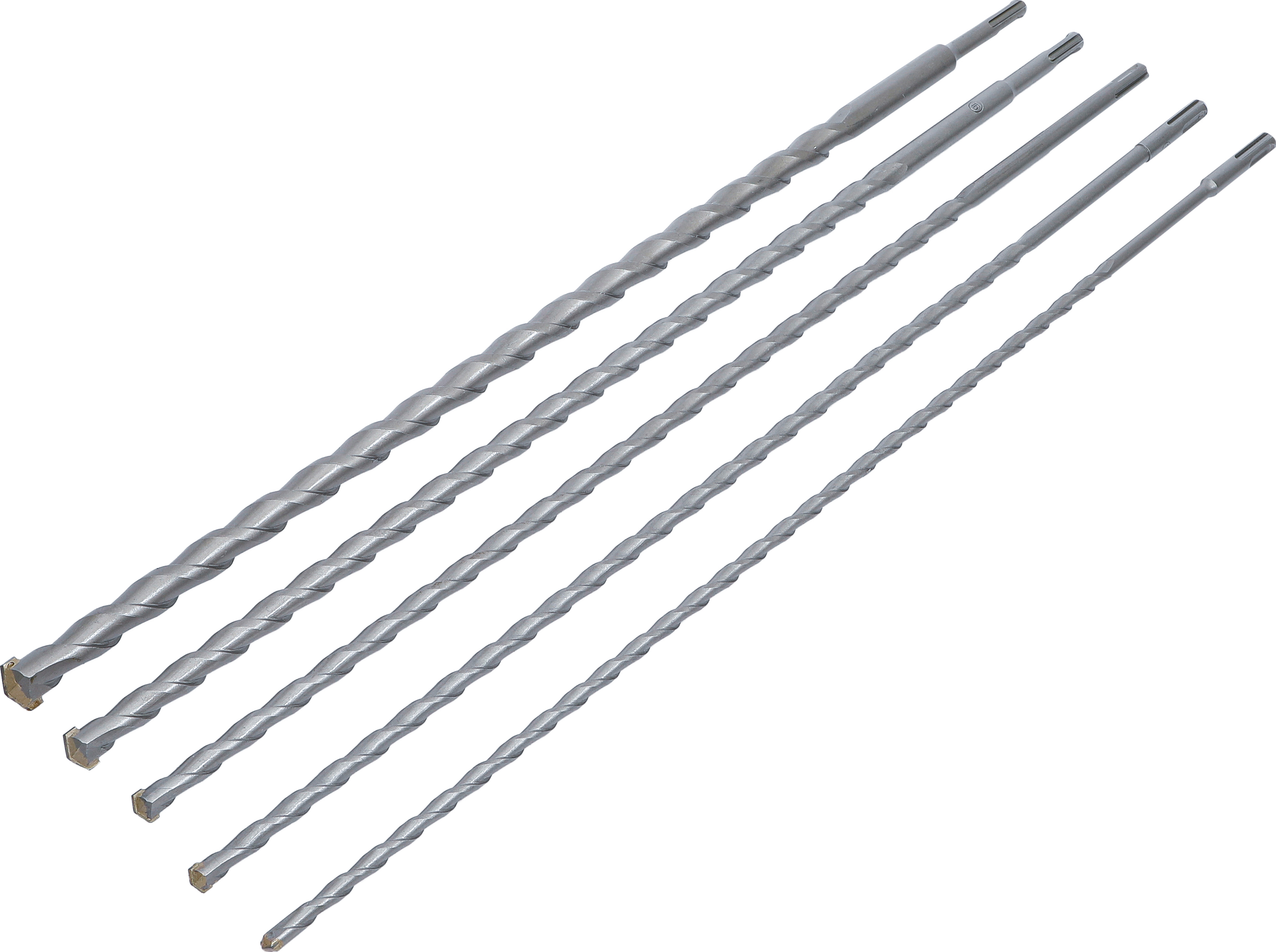 BGS Mauer-Durchbruch-Bohrer-Satz | SDS-Schaft | 8 - 20 mm | 5-tlg.