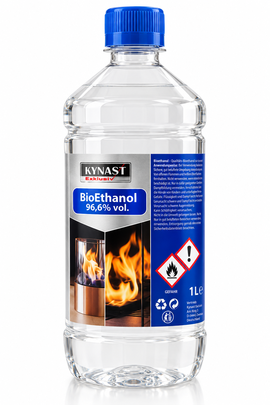 Kynast Exklusiv BioEthanol für Biokamin Bio Ethanol 1 Liter HALLOWEEN DEAL