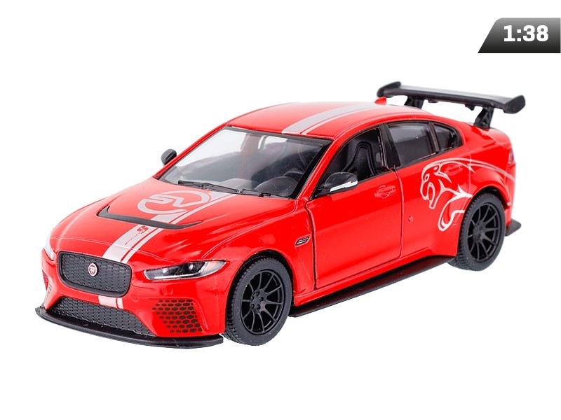 Kinsmart Jaguar XE SV Project 8 Rot Modell 1:38