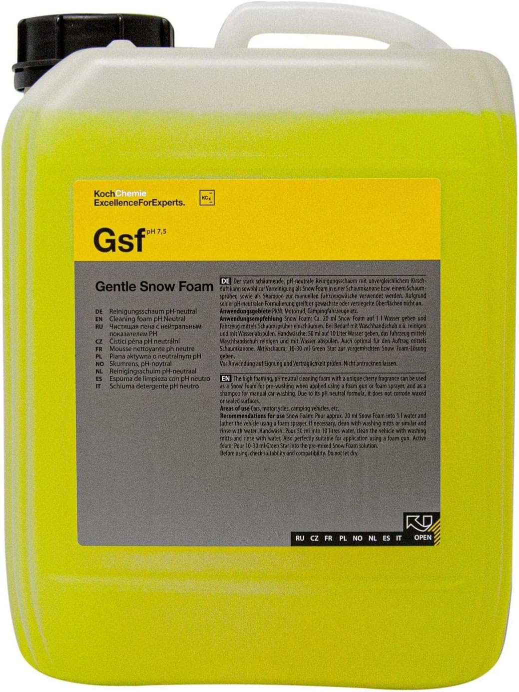 Koch Chemie Gentle Snow Foam 5 Liter