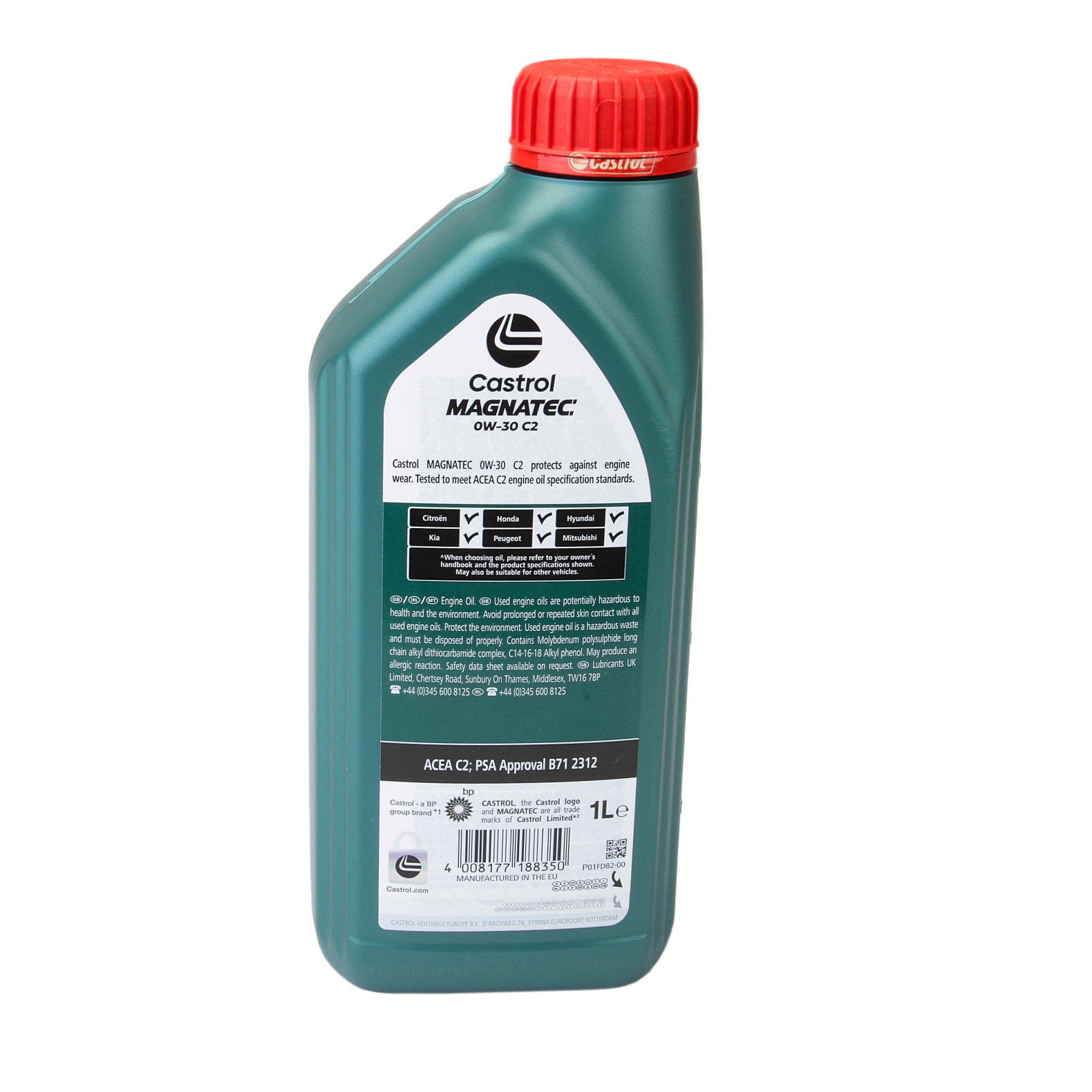 0W-30 Castrol Magnatec Stop-Start C2 Motoröl 1 Liter