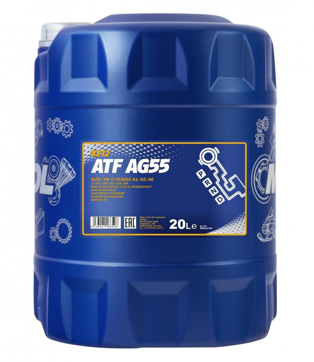 Mannol 8212 ATF AG55 Automatikgetriebeöl 20 Liter