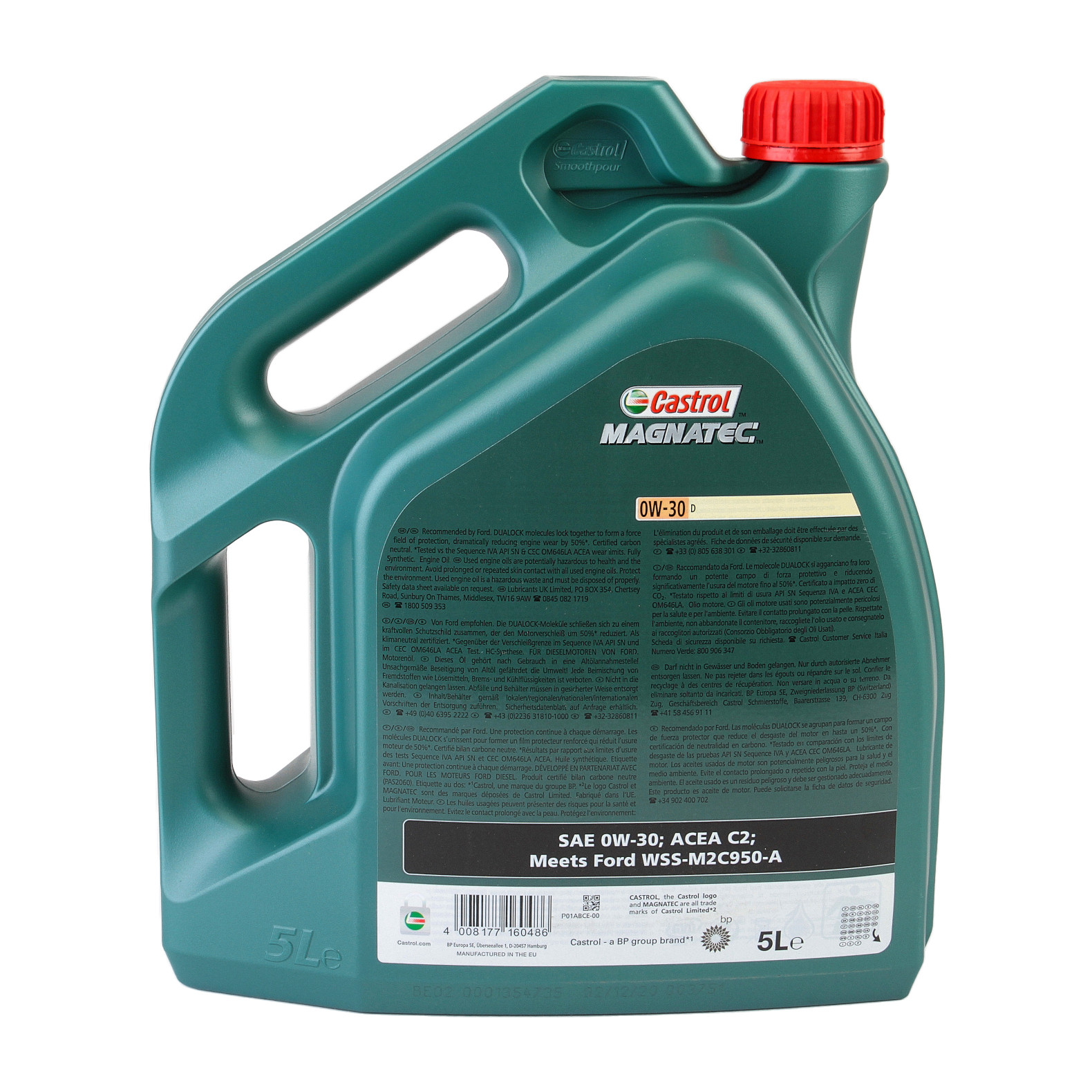0W-30  Castrol Magnatec Stop-Start D Motoröl 5 Liter