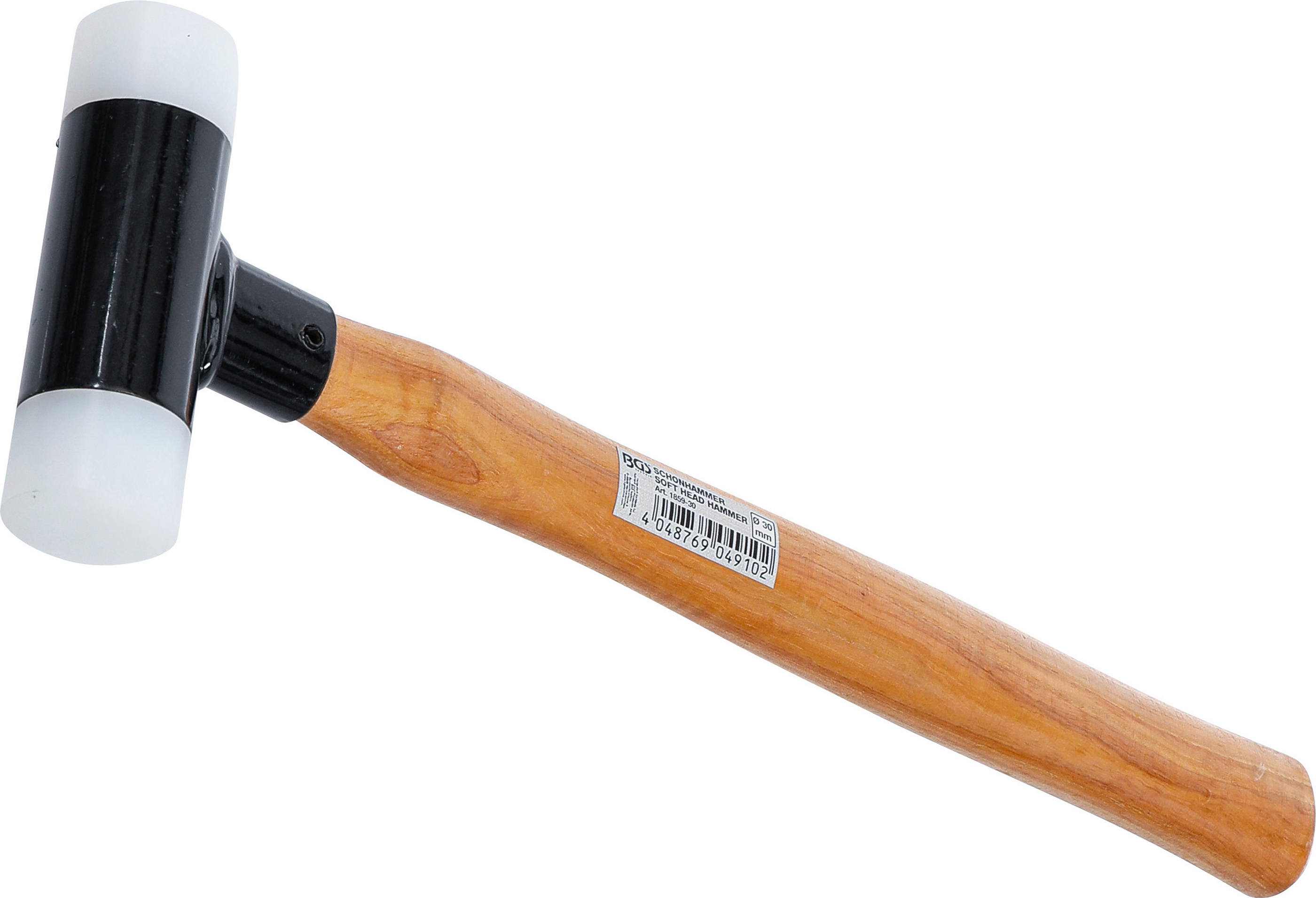 BGS Schonhammer | Hickory-Stiel | rückschlagfrei | Ø 30 mm | 300 g