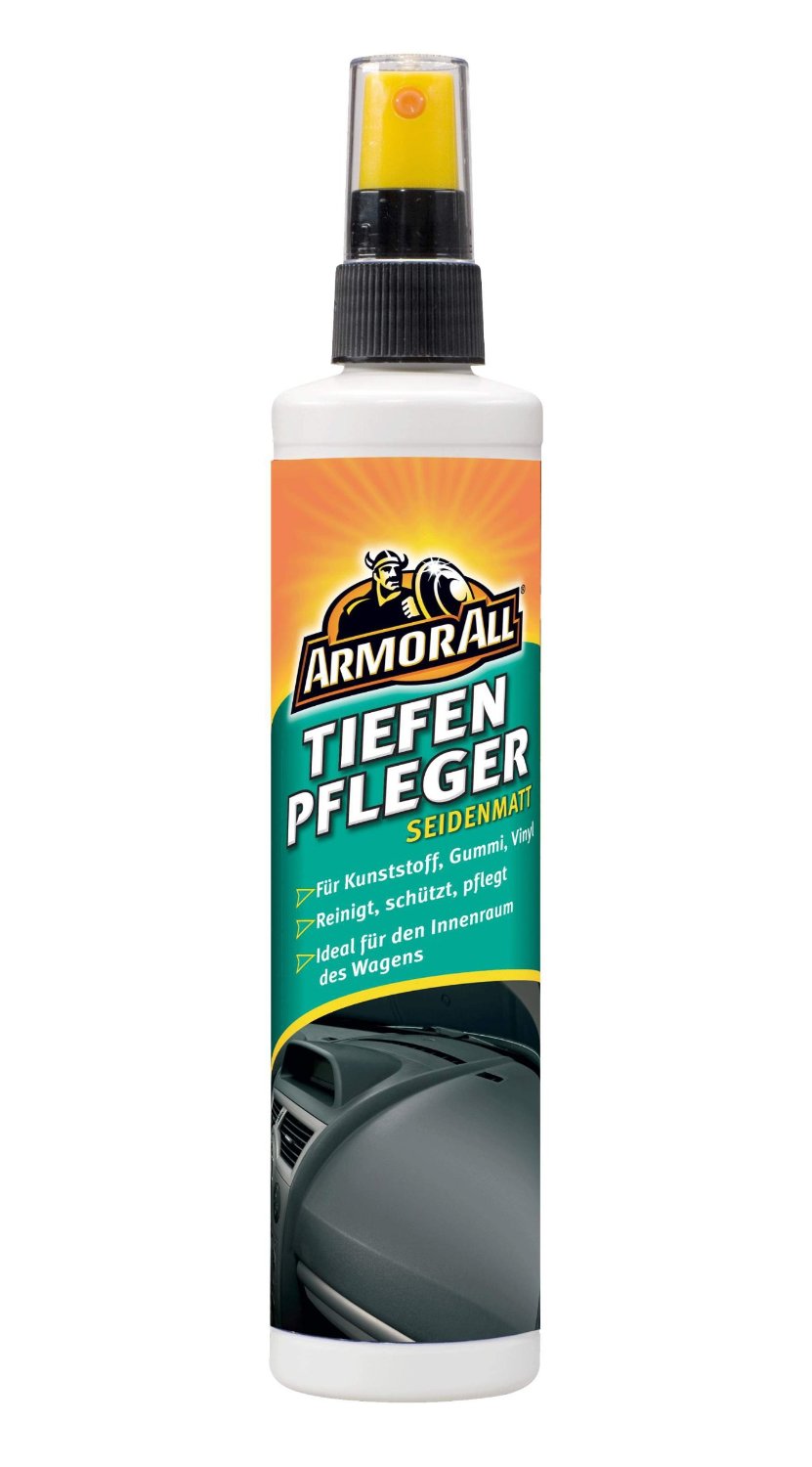 ArmorAll Tiefenpfleger Seidenmatt | Rivitalizzante Plastiche Auto 11500L | 500 Ml | Effetto Opaco Satinato | Protezione Anti Sbiadimento