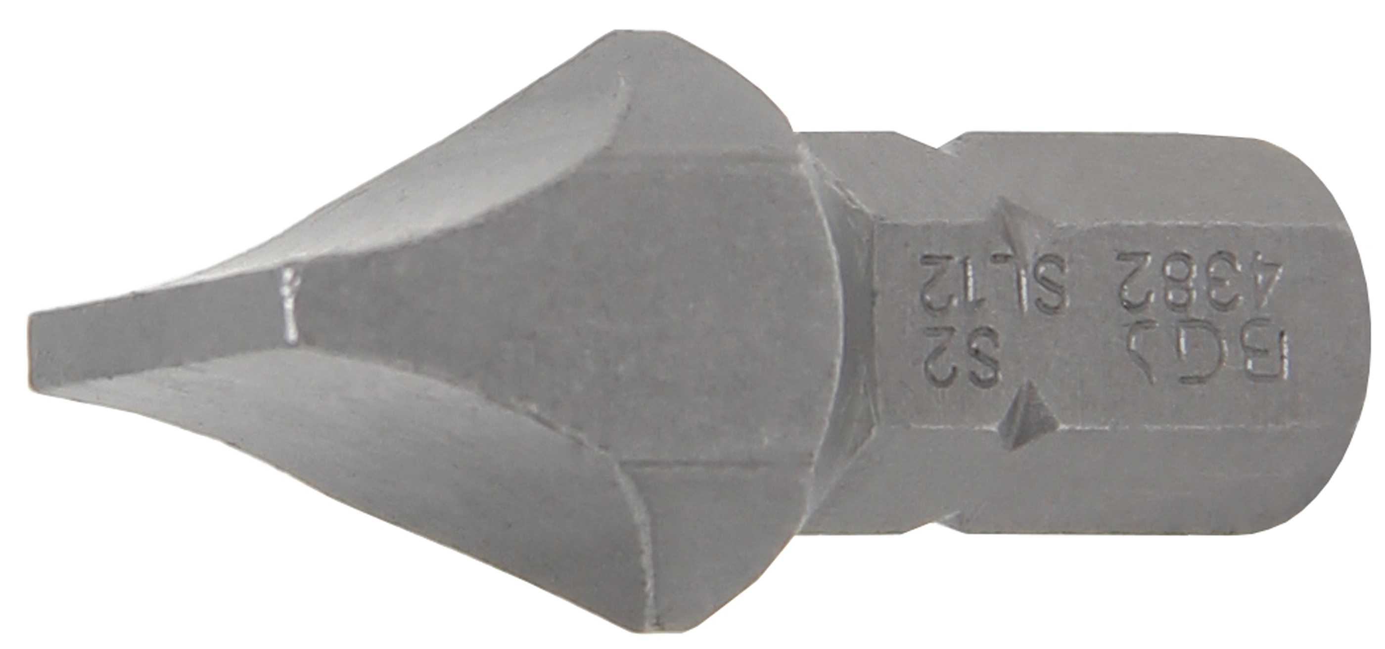 BGS Bit | Antrieb Außensechskant 8 mm (5/16") | Schlitz 12 mm