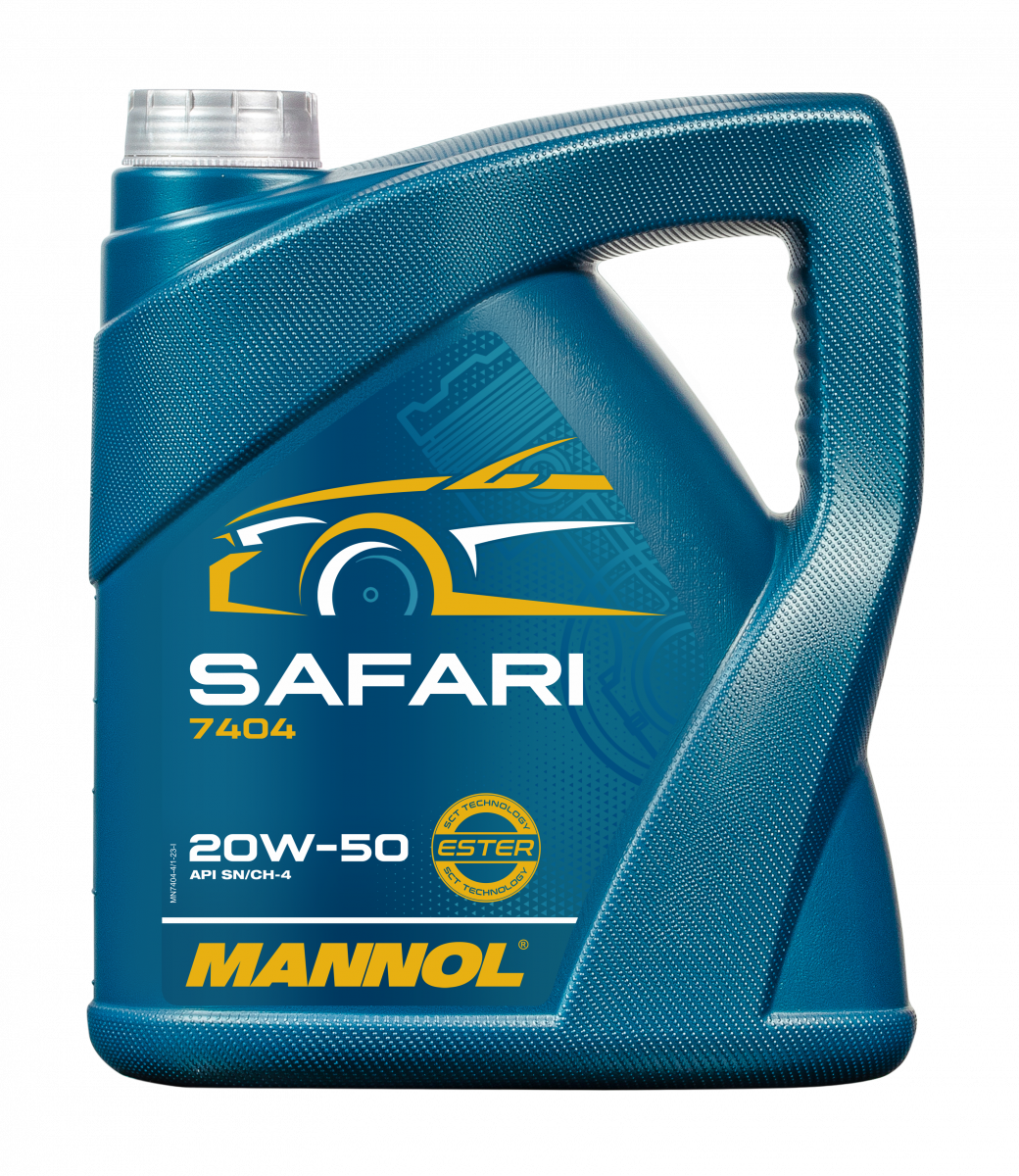 20W-50 Mannol 7404 Safari Motoröl 4 Liter