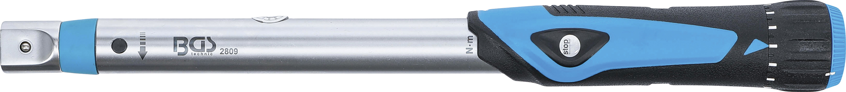 BGS Drehmomentschlüssel | 10 - 50 Nm | für 9 x 12 mm Einsteckwerkzeuge BGS Drehmomentschlüssel | 10 - 50 Nm | für 9 x 12 mm Einsteckwerkzeuge