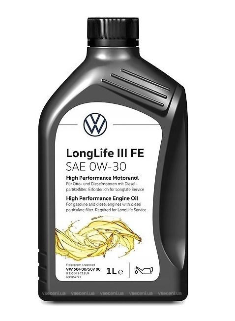 0W-30 Original VW LongLife III FE GS55545C2EUR Motoröl 1 Liter